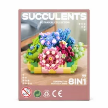 لگو 102 تکه مدل گل ECHEVERIA ROLLY