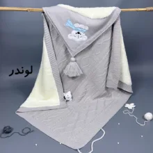 پتو نوزادی مدل pk200 سایز 100x80 سانتی متر