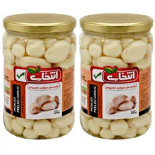 ترشی سیر مروارید انتخاب – 640 گرم بسته 2 عددی