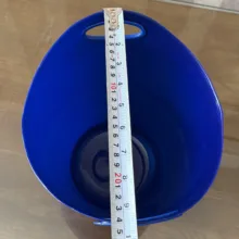 سطل زباله اداری جهان مدل دسته دار بسته 3 عددی