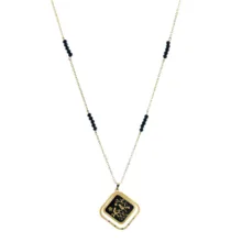 گردنبند زنانه دانژه مدل ZZNL04T4016 طرح گلستان