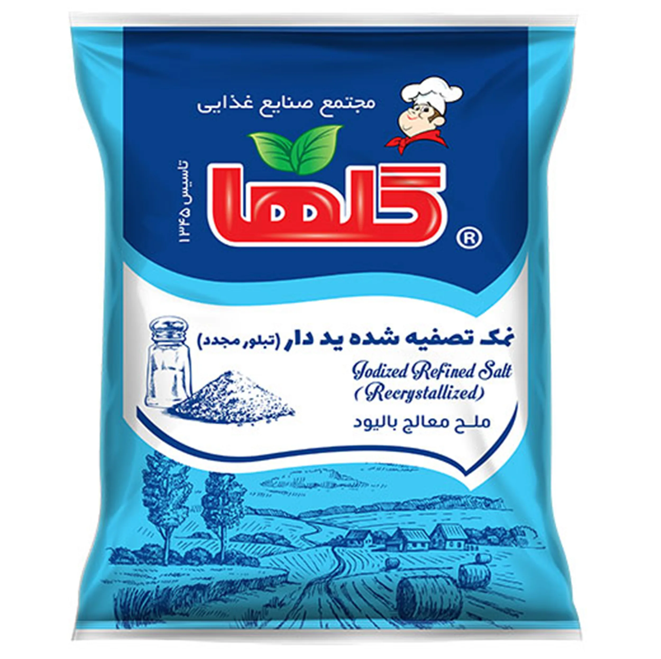 نمک گلها -500 گرم بسته 10 عددی