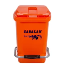سطل زباله سبلان مدل پدالی کد 12Liter