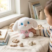 عروسک مدل سینامورل طرح کرومی کد JIM110 ارتفاع 28 سانتی‌متر