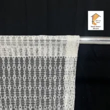 پرده نوین دکور سیلوانا مدل تور کادکا شاین 09  سایز 280 × 290 سانتی‌متر