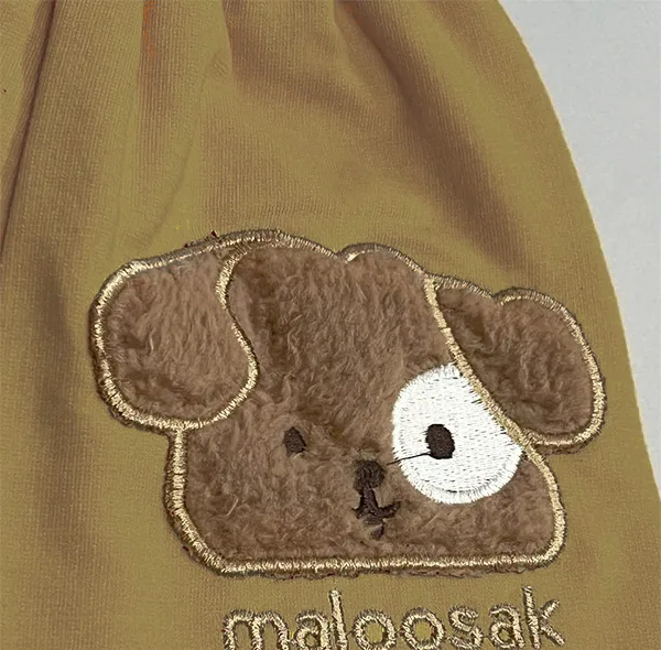 ست 3 تکه لباس نوزادی مدل Happy Dog کد Ne3