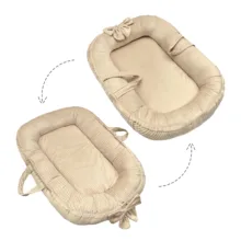سرویس تشک گارددار ۳ تکه پینک بلو طرح زرافه