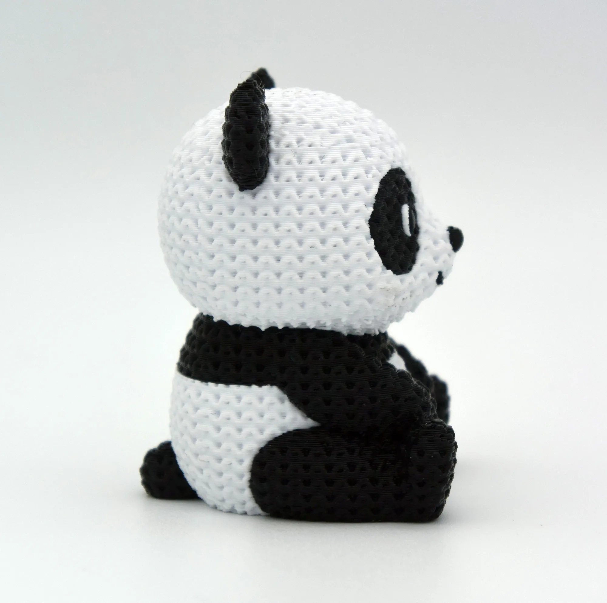 فیگور طرح سوناده مدل Knitted Panda ارتفاع 5 سانتیمتر