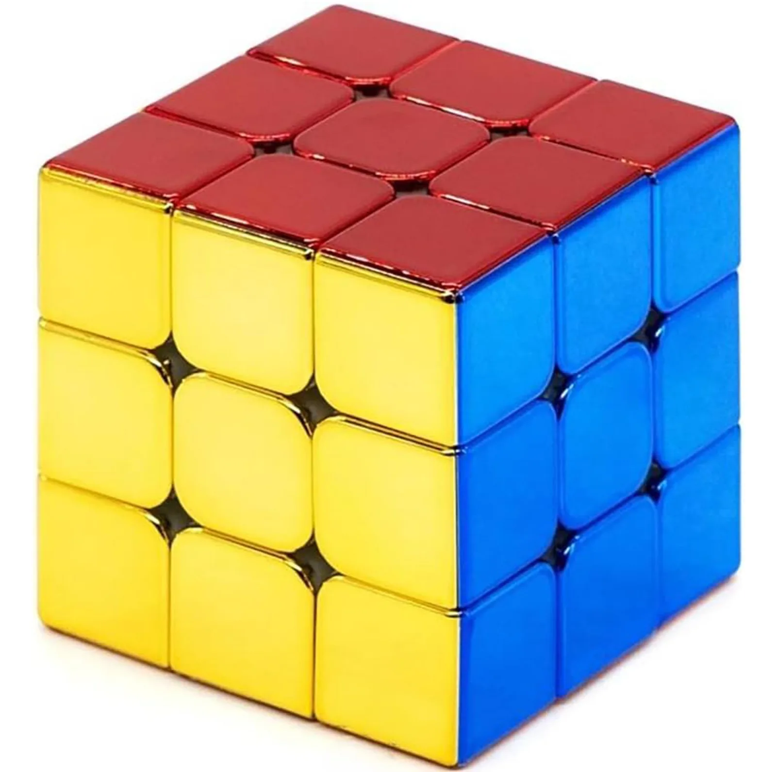 مکعب روبیک شنگ شو مدل متالیک مگنت 3×3 Sengso Magnetic Metallic
