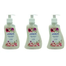 کرم آبرسان عطرآگین مدل گل حجم 270 میلی لیتر مجموعه 3 عددی