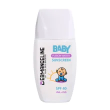 کرم ضد آفتاب کودک درمنجلین مدل SPF40 فیوژن واتر حجم 50 میلی لیتر