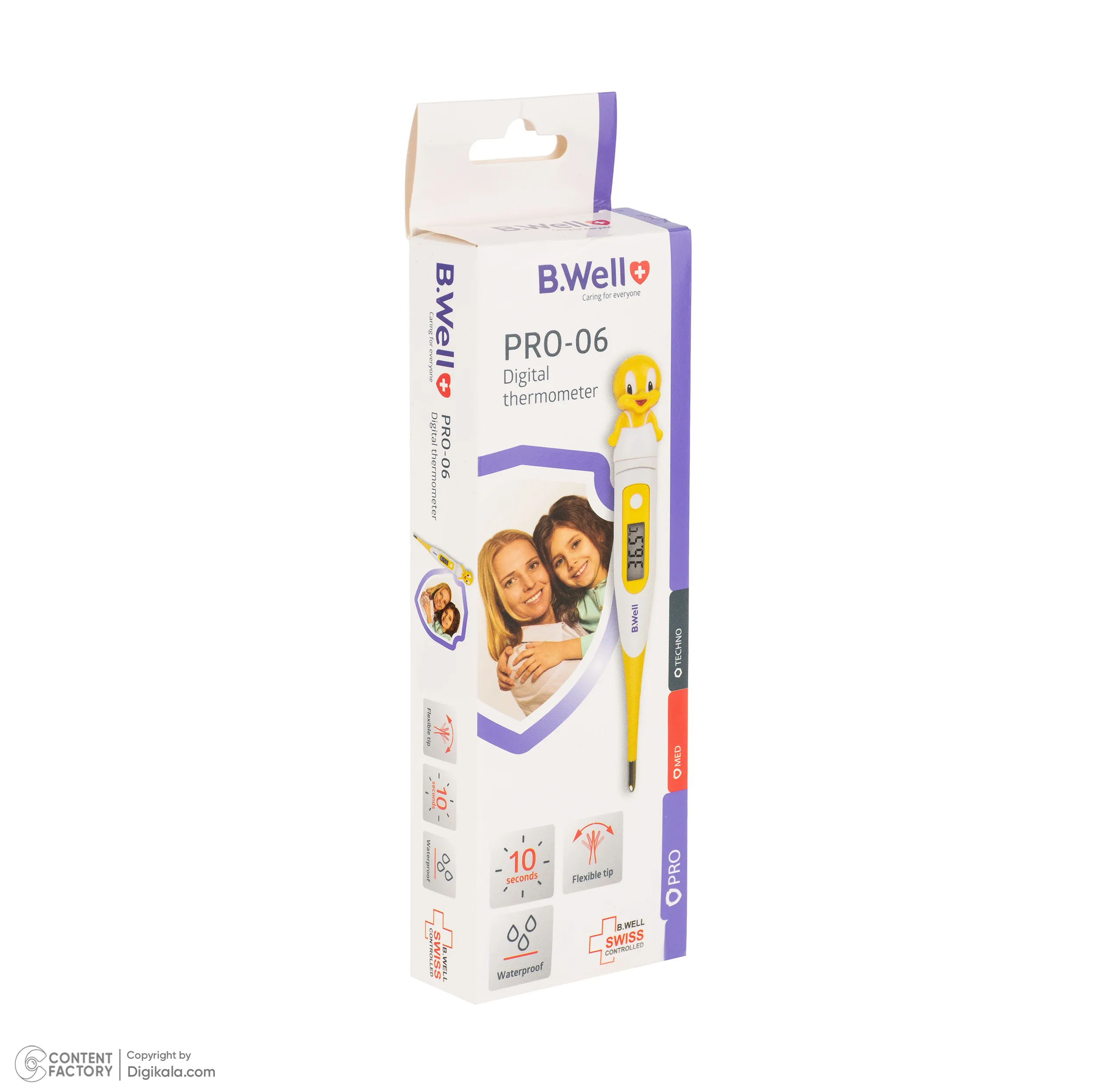 تبسنج و دماسنج کودک بی ول مدل PRO-06