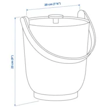 سطل زباله ایکیا مدل FARMARKVAST