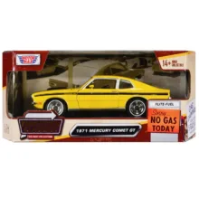 ماکت ماشین موتورمکس مدل کلاسیک طرح 1971 Mercury Comet GT