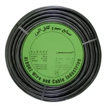 کابل برق افشان 2 در 2.5 البرز مدل PVC