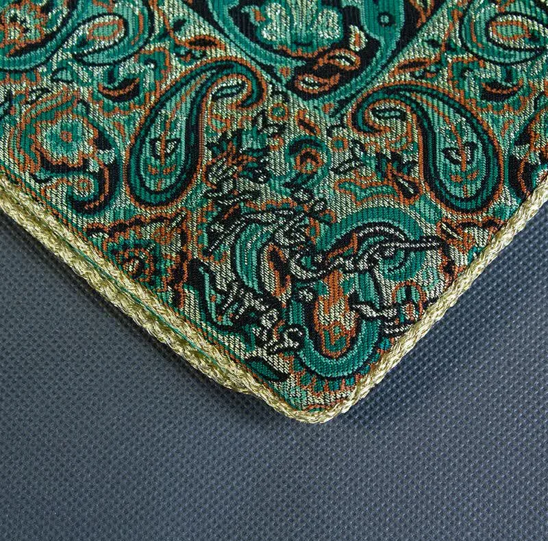 رومیزی ترمه نگین خاتم طرح شاه عباسی یزد کد ya90242104