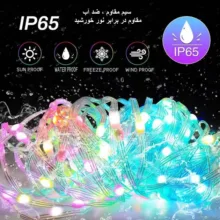 ریسه ال ای دی مدل فول کالر هوشمند بلوتوثی کد RGB IC usb 5v طول 10 متر