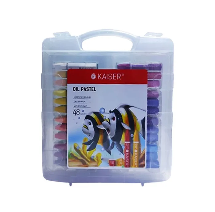 پاستل 48 رنگ کایزر مدل SK464