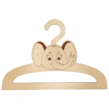 چوب لباسی نوزاد مدل فیل کد C01 بسته 6 عددی