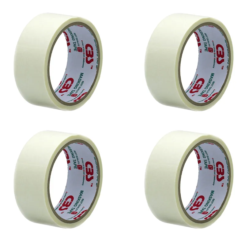چسب کاغذی سی بی اس مدل JM1640 عرض 4 سانتی متر بسته 4 عددی