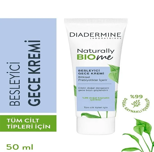 کرم جوان کننده دیادرماین مدل NATURALLY BIO ME حجم 50 میلی لیتر