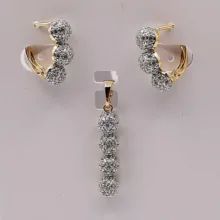 نیم ست زنانه ژوپینگ مدل نگینی xp4391