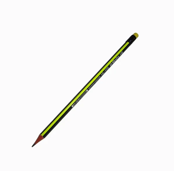 مداد مشکی استورم مدل پاک کن دار HL-102 HB بسته 12 عددی