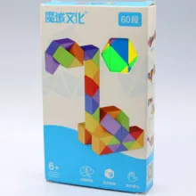 مکعب روبیک موفنگ جیااوشی مدل ماری 60 قطعه چند رنگ مویو Moyu Magic Snake 60 pcs