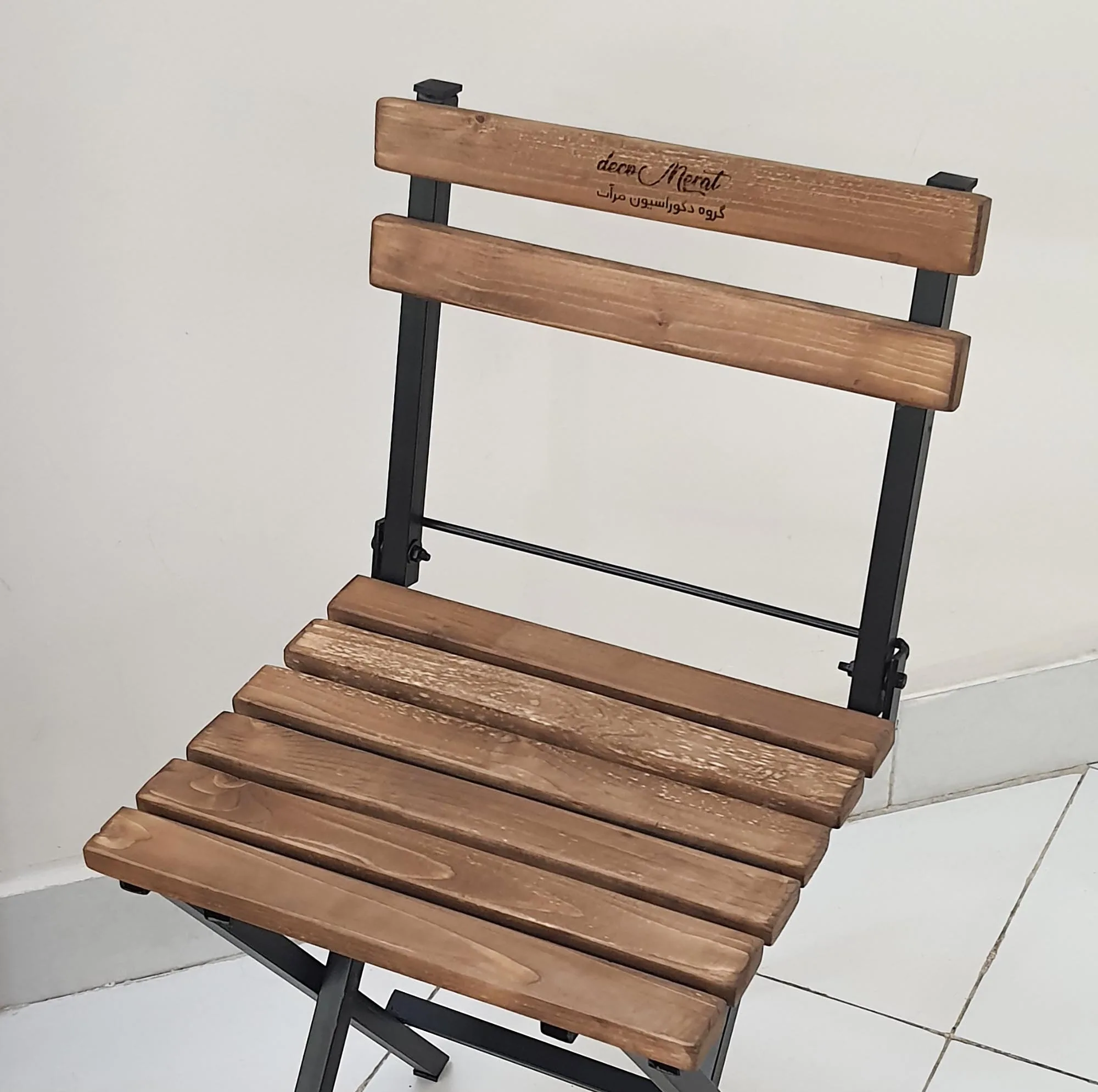 میز و صندلی تاشو سفری دکومرآت مدل ژینا