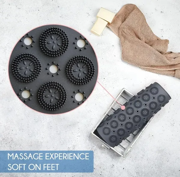 زیر پایی حمام رد رز مدل 54x54 ماساژور دار سیلیکونی