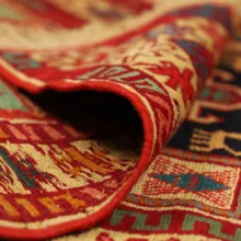 گلیم دستبافت یک متری مدل ورنی کد4041168