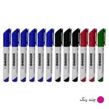 ماژیک وایت برد کورس مدل نوک گرد بسته 12 عددی