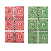 تمبر یادگاری مدل المان مجموعه 12 عددی