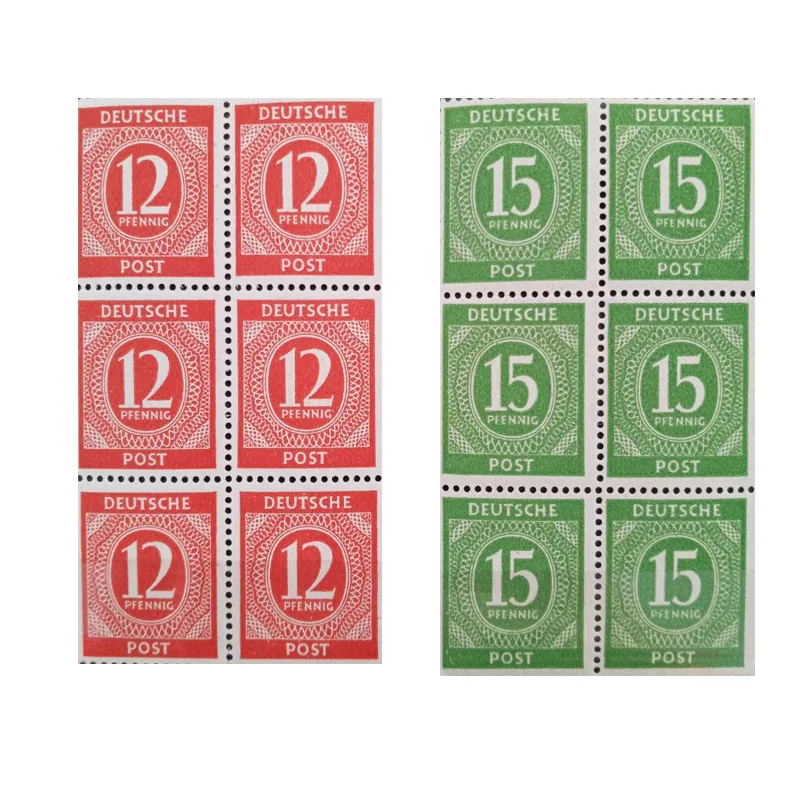 تمبر یادگاری مدل المان مجموعه 12 عددی