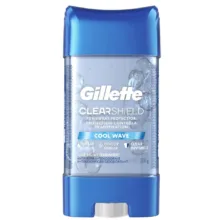 ژل شفاف ضد تعریق مردانه ژیلت مدل CLEAR SHIELD Cool Wave وزن 108 گرم