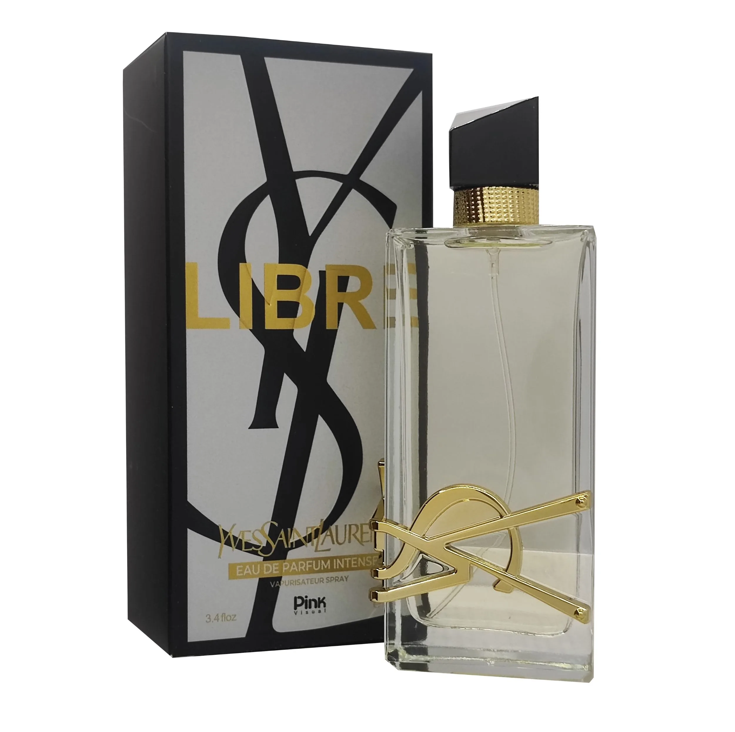 ادوپرفیوم زنانه پینک ویژوآل مدل Ysl Libre با رایحه خنک حجم 100میلی‌لیتر