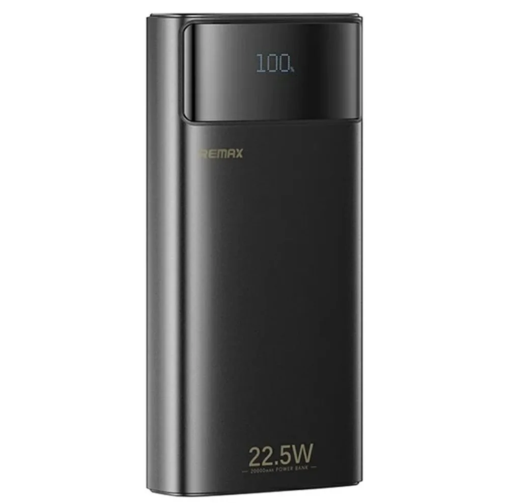 پاوربانک 22.5 وات ریمکس مدل 3Cble ظرفیت 20000 میلی‌آمپرساعت