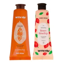 کرم مرطوب کننده ویت یو مدل PAPAYA and Rosey Rosehip حجم 50 میلی لیتر مجموعه 2 عددی