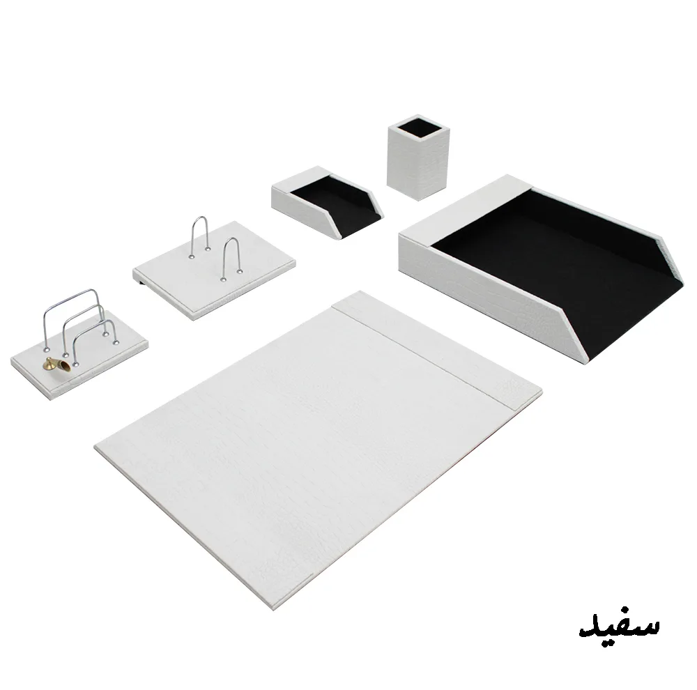 ست لوازم اداری رومیزی مدل A5506 مجموعه 6 عددی