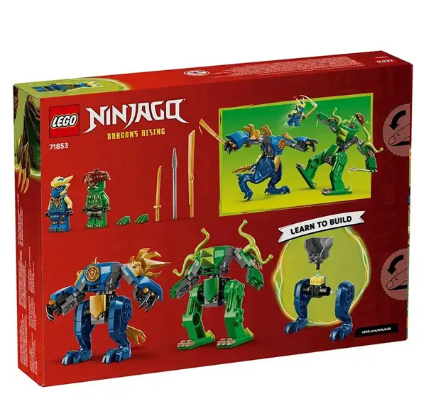 لگو 107 قطعه سری نینجاگو مدل Jay`s Dragon Mech Fight کد 71853