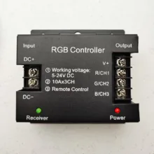 ریموت ریسه شلنگی مدل W24-5 لمسی RGB