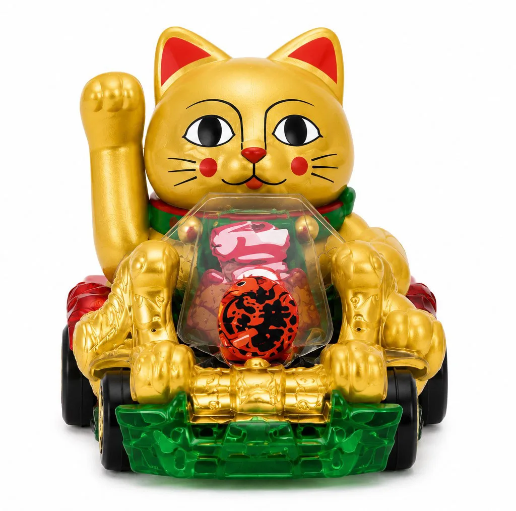 ماکت ماشین فلزی فانتری هات ویلز مدل HW Feline Lucky