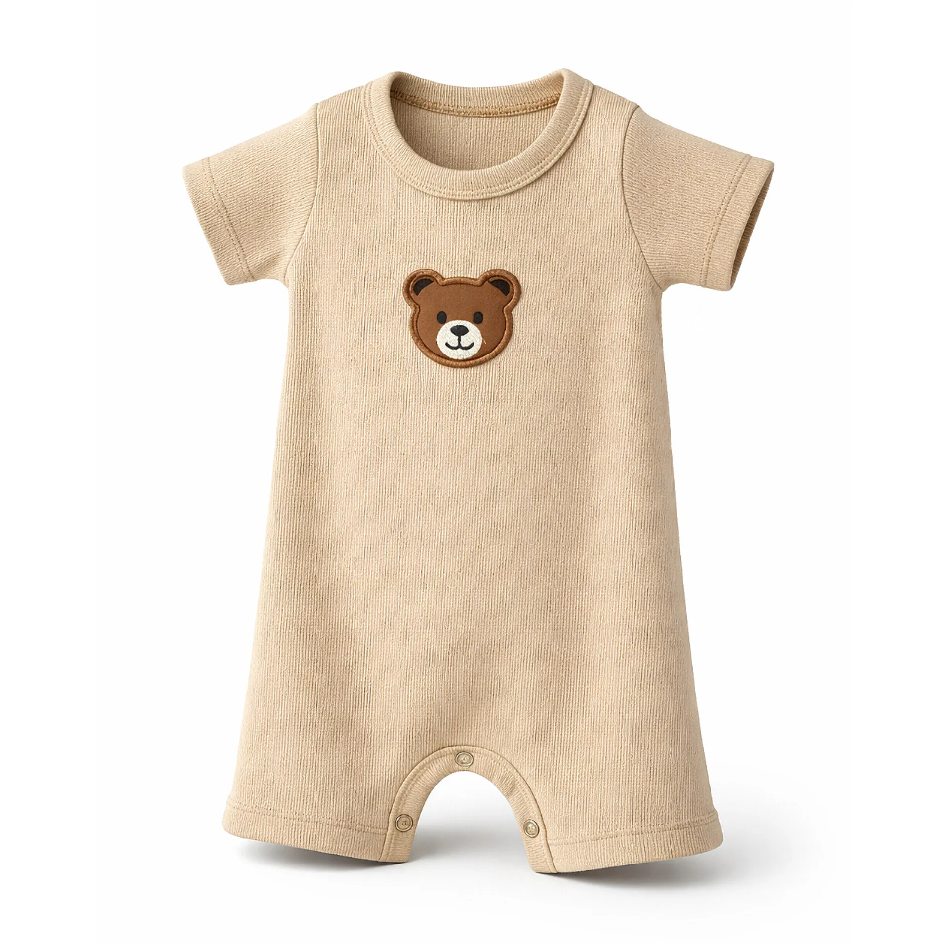 رامپر نوزادی مدل پنبه‌ای Teddy کد 001