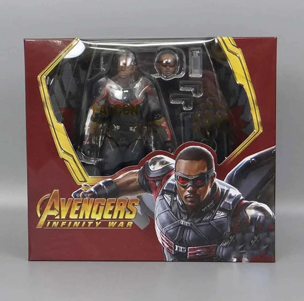 اکشن فیگور مدل فالکون طرح Falcon Avengers Infinity War SHF ارتفاع 15 سانتیمتر