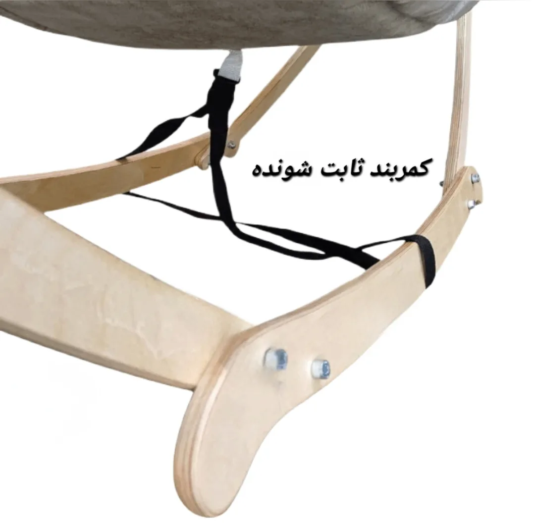 گهواره نوزاد مدل ننویی پشه بند دار کد nilinland02