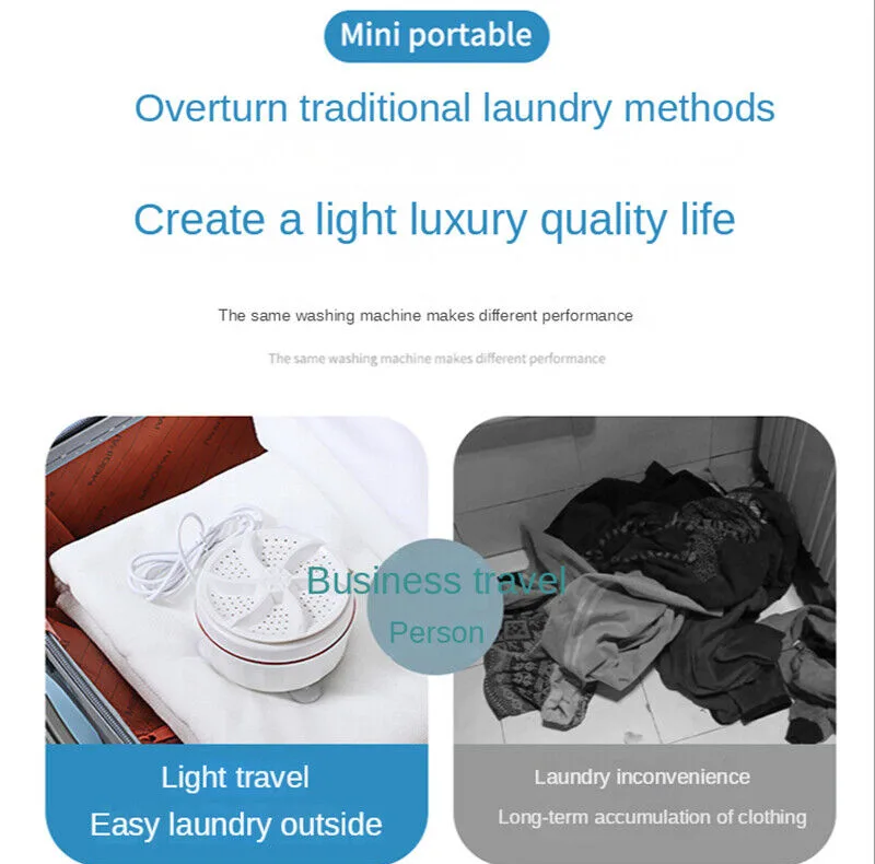 مینی واش مدل Portable Laundry طرح مسافرتی