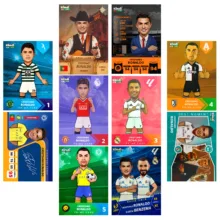 اسباب بازی شانسی کیمدی مدل جام جهانی رونالدو کد 02 مجموعه 10 عددی
