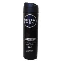 اسپری ضد تعریق مردانه نیوآ سری DEEP مدل BLACK CARBON حجم 150 میلی لیتر