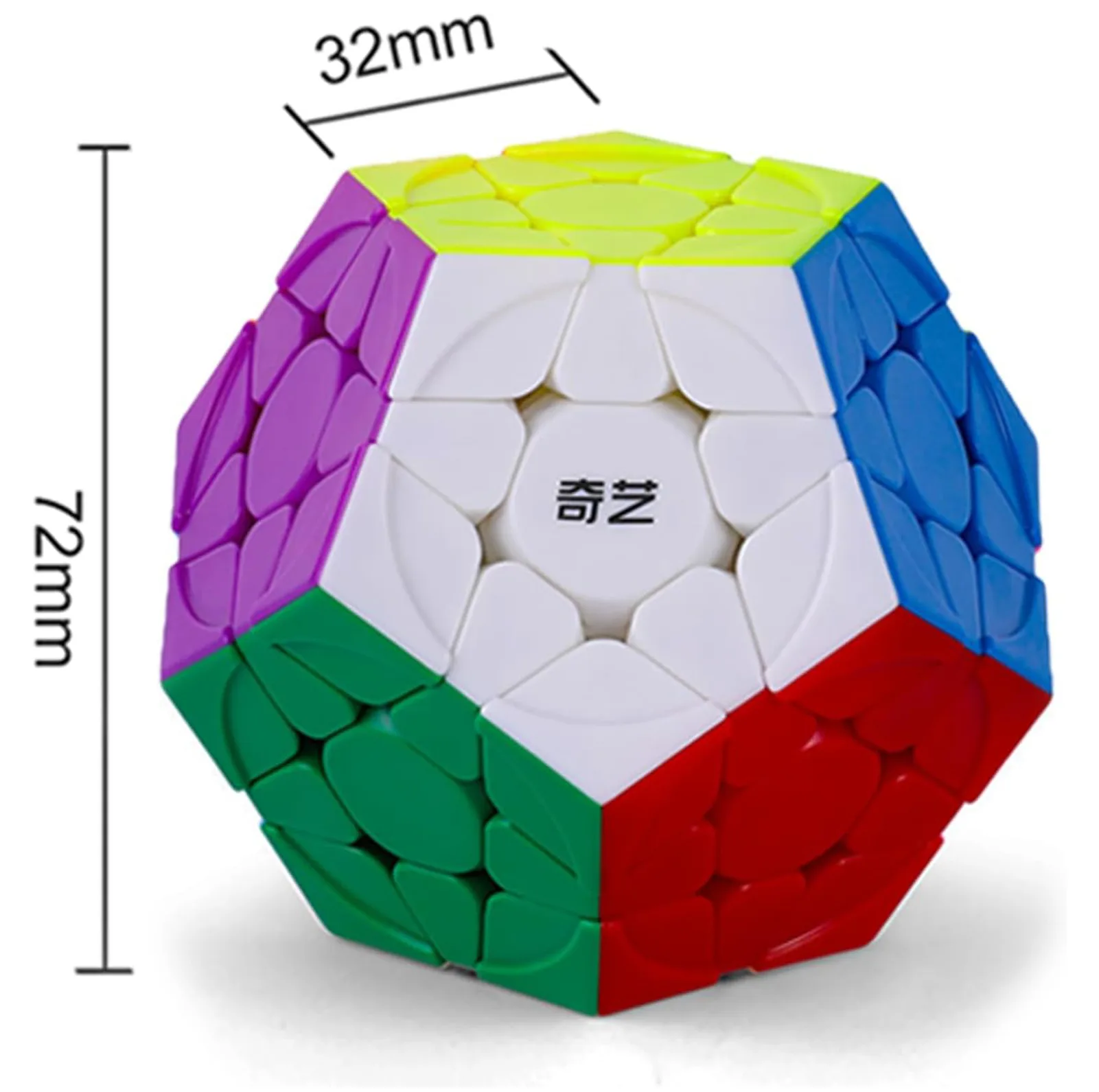 مکعب روبیک چی ای مدل مگامینکس کای وای کایهنگ اس 2 3×3 QY Megaminx QiHeng S2