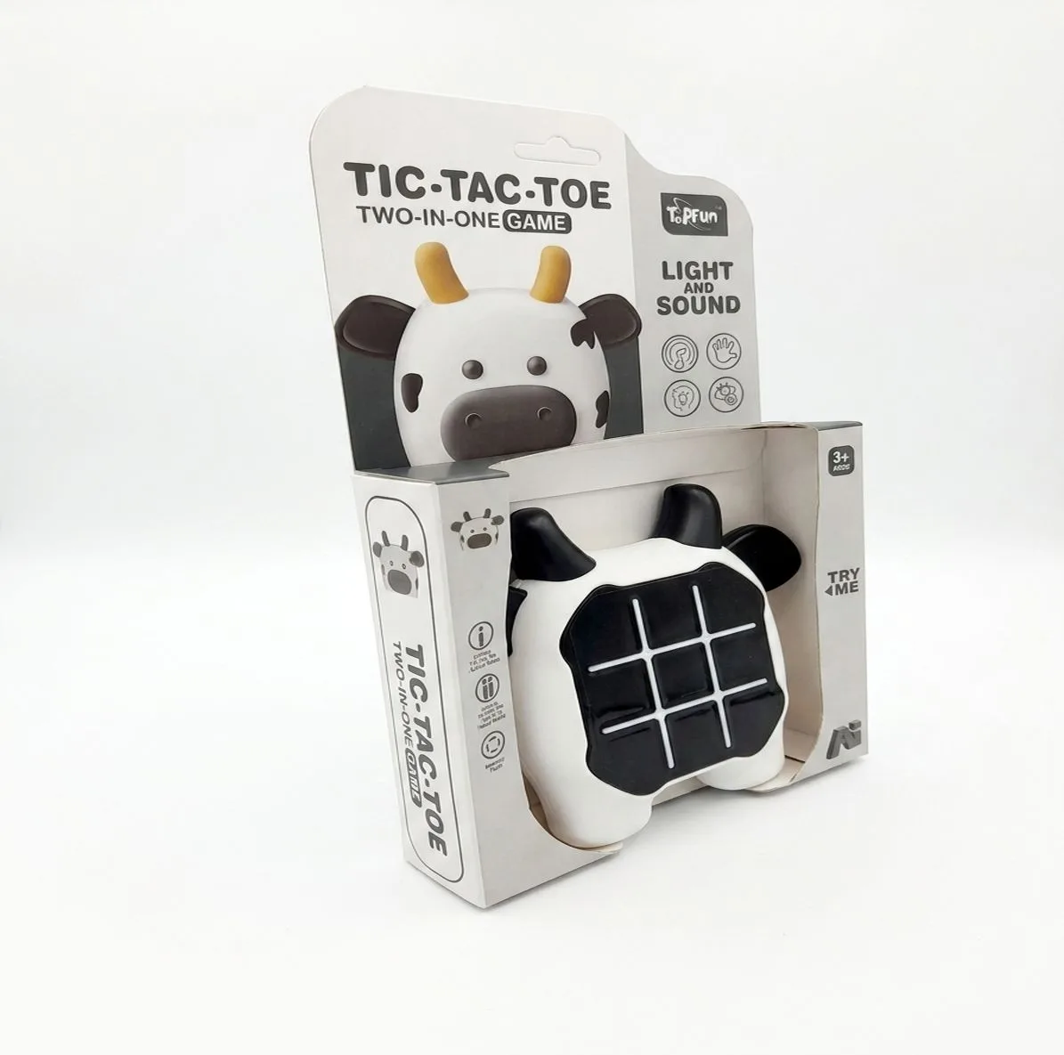 بازی فکری دوز دیجیتال مدل TIC-AC-TOE، دو نفره، مناسب 3 سال به بالا، با نور و صدا، مدت زمان بازی کمتر از 30 دقیقه و درجه سختی آسان